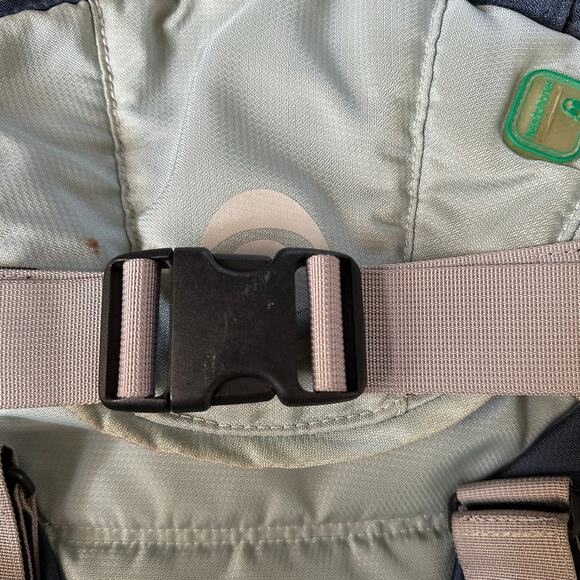 Clive Skateboard Backpack Zipper Buckles Straps Light Blue‎ Multipocket - Picture 12 of 15